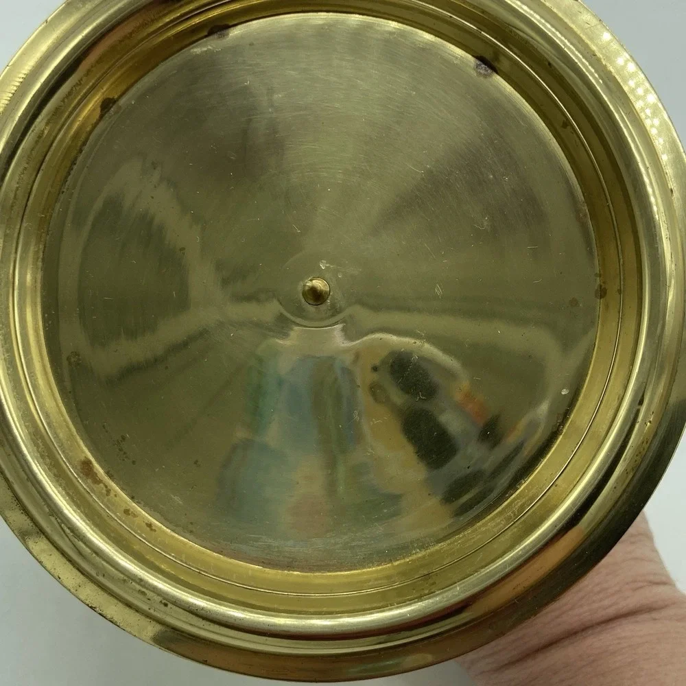 Brass Pillar Candle Holders Set Of 2 Pedestal Farmhouse Traditional Candlesticks